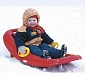 Детские санки KHW Snow Flipper De Luxe с тормозом