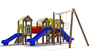 игровой комплекс actiwood aw-29 для детской площадки
