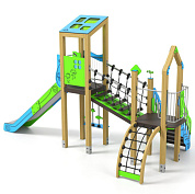 игровой комплекс лд072002м для детей 4-6 лет для уличной площадки