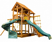детская площадка playgarden skyfort со спиральной горкой pg-pkg-sf04