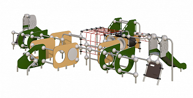 Игровой комплекс Romana 057.24.10 для уличных площадок