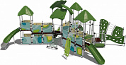 детский городок кипр papercut дг050.3.1 для игровых площадок 7-12 лет