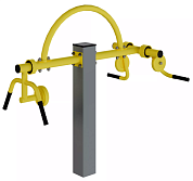 уличный тренажер fy-12705 для маломобильных групп населения