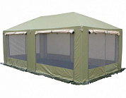 шатер митек пикник 3х6 м со стенками