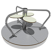 карусель вст 5832 для детской площадки