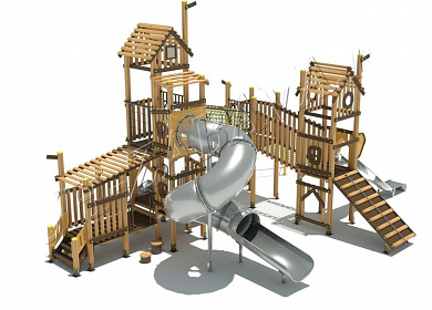 игровой комплекс дгб-001 5-12 лет для детской площадки