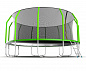 Батут с внутренней сеткой Evo Jump Cosmo 16ft Green