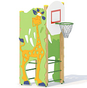 спортивный комплекс жираф 09030 для детской спортивной площадки