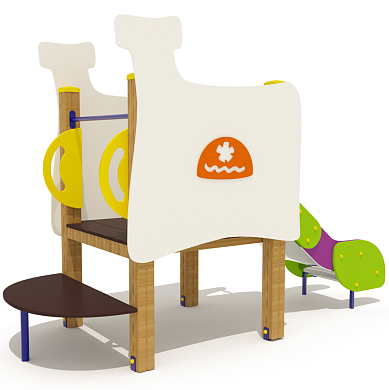 горка печка 08110.24 h=650 для детской площадки