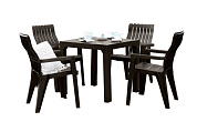 комплект мебели b:rattan boston set венге уличный