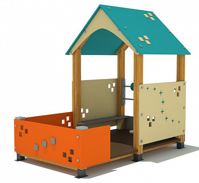 домик малыш тип 2 для детской площадки