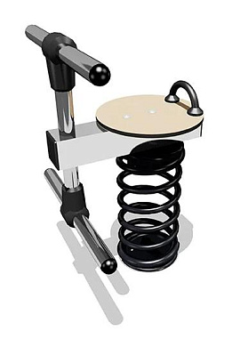 качалка вст 5860 на пружине для детской площадки