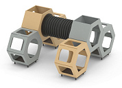 игровой модуль romana 115.09.00 для уличных спортивных площадок