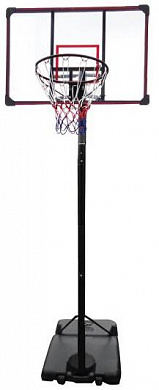 баскетбольная мобильная стойка dfc 112x72см stand44klb