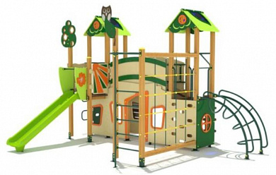 игровой комплекс дгс-15 эколес от 5 лет для детской площадки