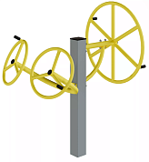 уличный тренажер fy-12805 для маломобильных групп населения