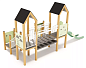 Детский комплекс Эко-play ДГ.ЭП026 для игровой площадки