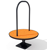 карусель с полом из резиновой крошки 04410 для детской площадки