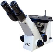 микроскоп levenhuk imm500led инвертированный металлографический