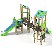 игровой комплекс лд072004м для детей 4-6 лет для уличной площадки