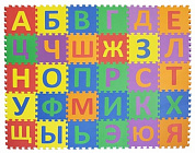 мягкий пол пазл funkids алфавит-2 kb-001r с русским алфавитом 15 мм (30 плит)