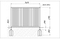 Забор металлический ОЗ-8 ОЗ003 для уличной площадки