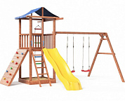 детская деревянная площадка можга спортивный городок со скалодромом крыша тент р908