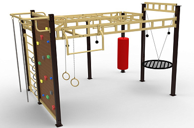 спортивный комплекс sport-fora ak37 многофункциональный для дачи