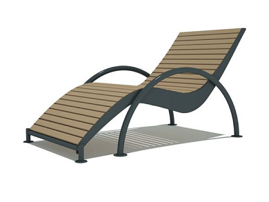 диван парковый тип 5 для зон отдыха