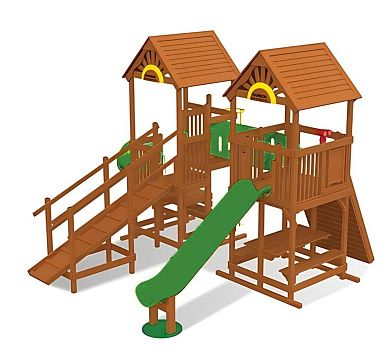 детская площадка rainbow play village 604 для детской площадки