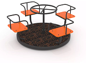 карусель ромашка тип-2 кр.101 для детской площадки