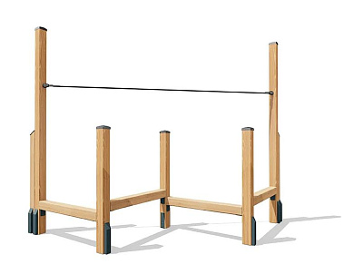 бум-бревно вст 8022/2 для игровой площадки