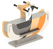 качалка romana 108.53.00-02 для детской площадки