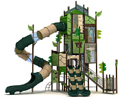 игровой комплекс лик-005 лес для детской площадки