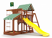 детская деревянная площадка савушка toosun 3 plus с песочницей