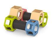 игровой модуль romana 115.10.00 для уличных спортивных площадок