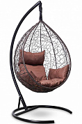 подвесное кресло-кокон laura outdoor sevilla sev-1 коричневое