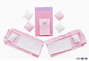 набор текстиля paremo для розовых домиков серии вдохновение и муза