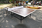 Теннисный стол с перегородкой антивандальный 13007 для игровой спортивной площадки