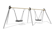 качели гнездо вст 5818/2 комбинированные для уличной площадки
