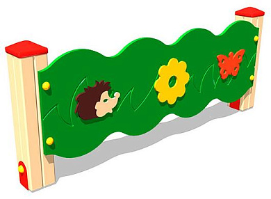 ограждение лесная полянка огд015 для уличной площадки