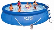 бассейн intex easy set надувной + аксессуары 54908