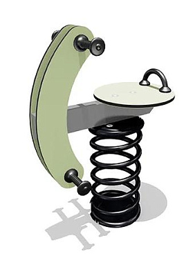 качалка вст 5858 на пружине для детской площадки