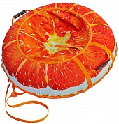 тюбинг (ватрушка) митек сочный апельсин 110 см