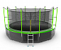Батут с внутренней сеткой Evo Jump Internal 16ft Green с нижней сетью