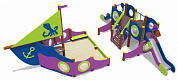 игровой комплекс 07061.21 для детей 4-6 лет для уличной площадки