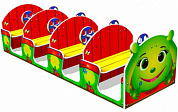 игровой макет машинка гусеничка им244 для детских площадок