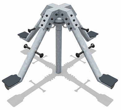 карусель эко 04413 для детской площадки