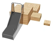 детский игровой комплекс вст 4515 для детской площадки