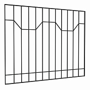 секция забора зр-06 17006 для уличной площадки